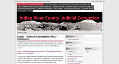 Desktop Screenshot of ircjudicialcorruption.com